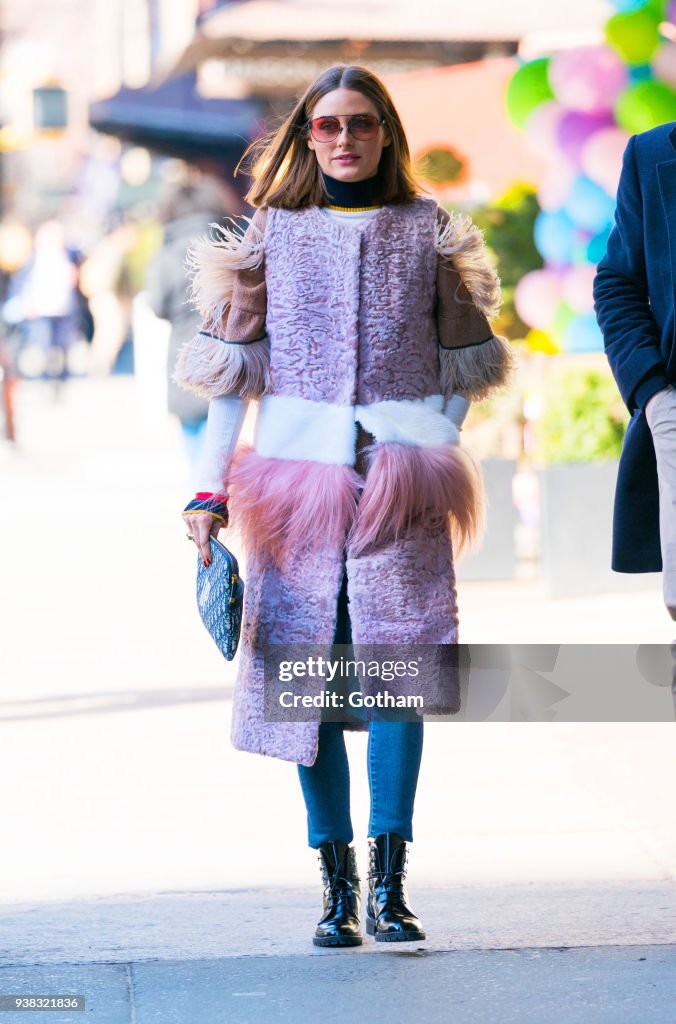Celebrity Sightings in New York City - March 26, 2018