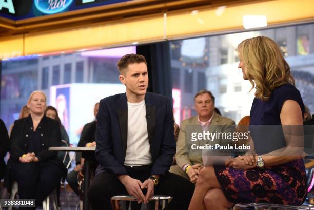 American Idol winner Trent Harmon on "Good Morning America," Monday, March 26 airing on the Walt Disney Television via Getty Images Television...