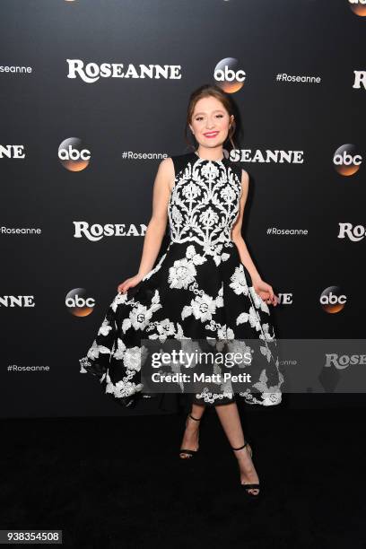 Roseanne premiere event with KWalt Disney Television via Getty Images contest winners. EMMA KENNEY