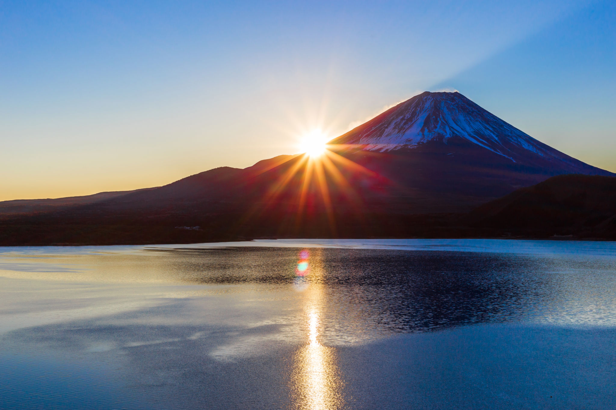 sunrise mt fuji