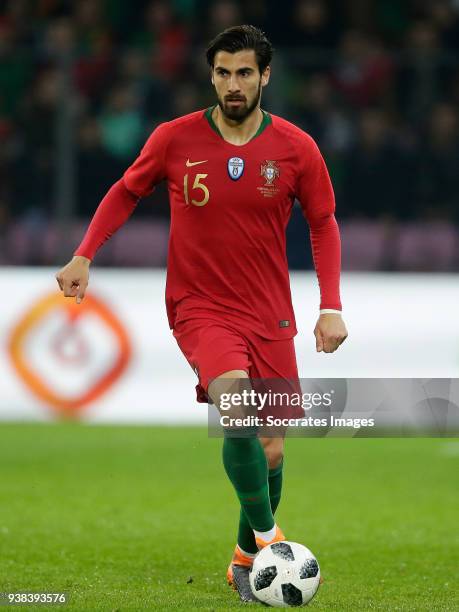 Andre Gomes of Portugal during the International Friendly match between Portugal v Holland at the Stade de Geneve on March 26, 2018 in Geneve...