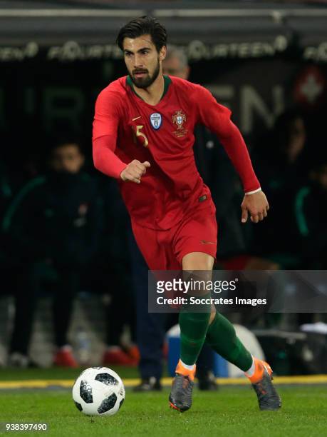 Andre Gomes of Portugal during the International Friendly match between Portugal v Holland at the Stade de Geneve on March 26, 2018 in Geneve...