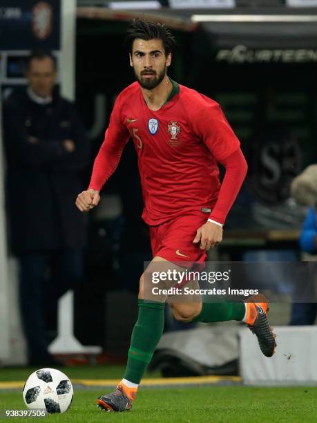 Andre Gomes of Portugal during the International Friendly match between Portugal v Holland at the Stade de Geneve on March 26, 2018 in Geneve...