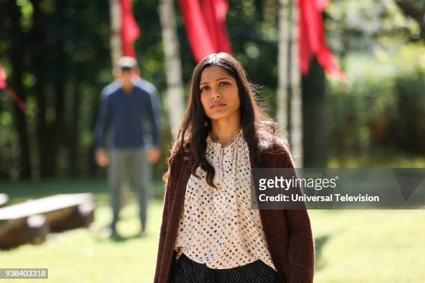 The Strongest Souls" - Episode 310 -- Pictured: Freida Pinto as Vera --