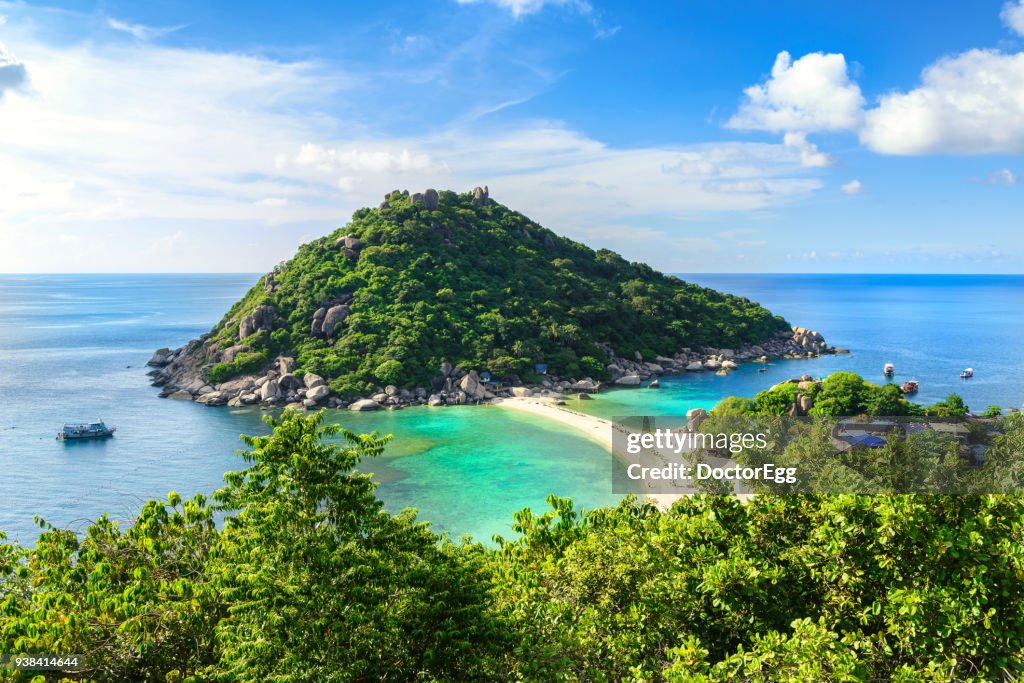 Nangyuan Island View Point with Blue Sky Day