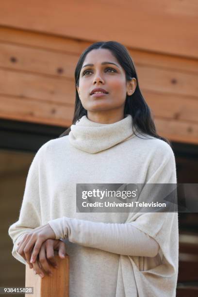 Blood Moon" Episode 313 -- Pictured: Freida Pinto as Vera --