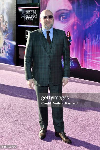 Zak Penn attends the Premiere of Warner Bros. Pictures' "Ready Player One" at Dolby Theatre on March 26, 2018 in Hollywood, California.