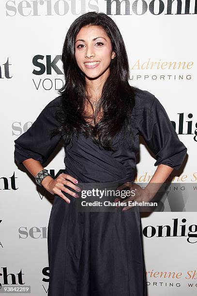 Actress Reshma Shetty attends the "Serious Moonlight" premiere at Cinema 2 on December 3, 2009 in New York City.