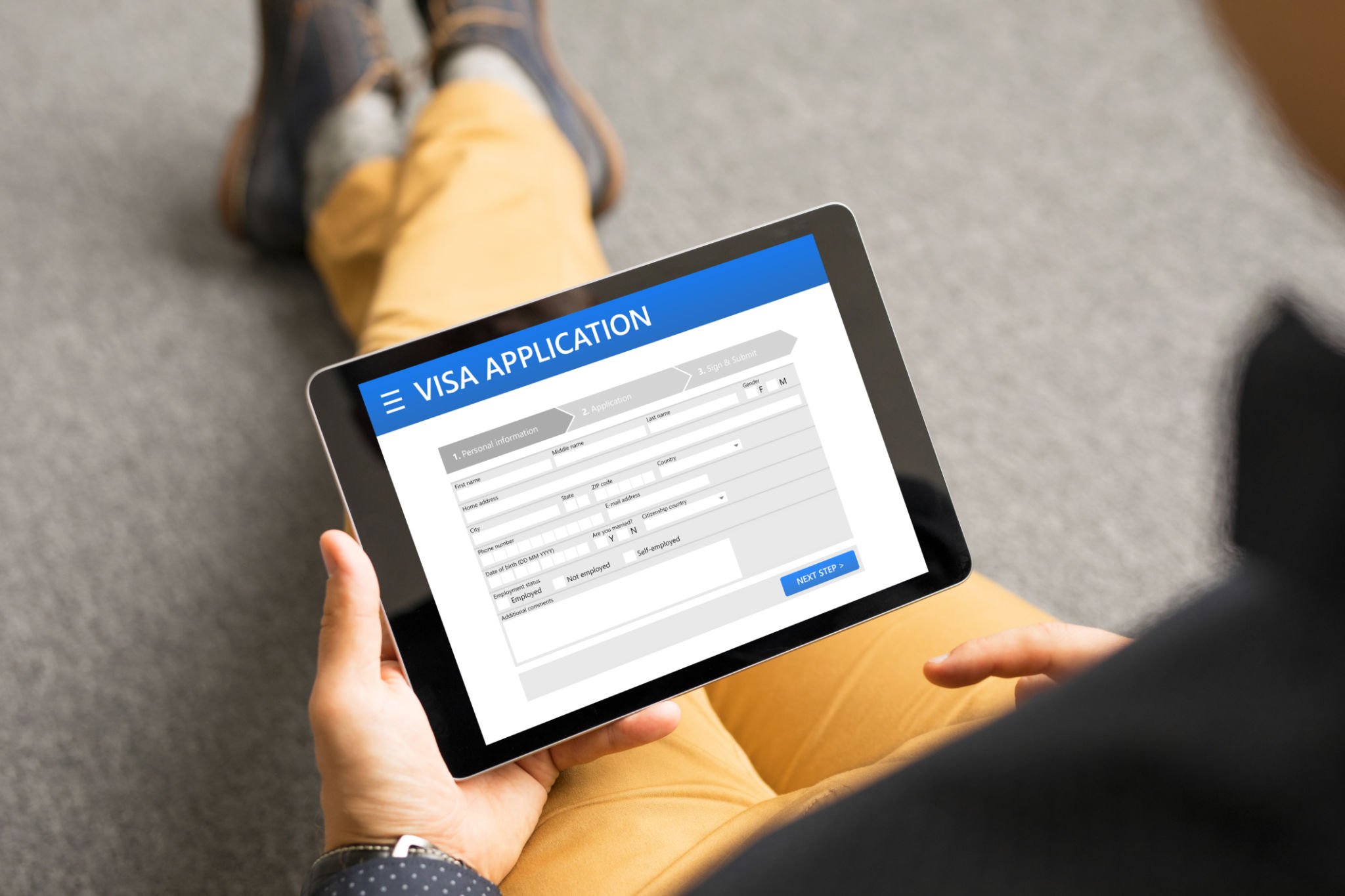 online visa application