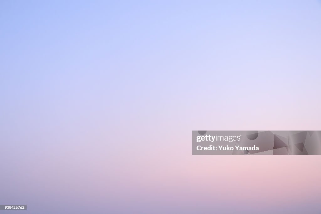 Cloud Typologies - Clouds Over Romantic Color Sky in Springtime
