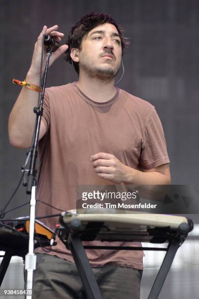 Daniel Rossen of Grizzly Bear performs during In Bloom Festival at Eleanor Tinsley Park on March 24, 2018 in Houston, Texas.
