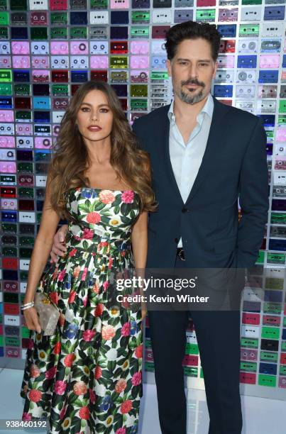 Sofia Vergara and Joe Manganiello attend the Premiere of Warner Bros. Pictures' "Ready Player One" at Dolby Theatre on March 26, 2018 in Hollywood,...