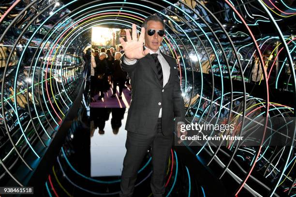 Ben Mendelsohn attends the Premiere of Warner Bros. Pictures' "Ready Player One" at Dolby Theatre on March 26, 2018 in Hollywood, California.