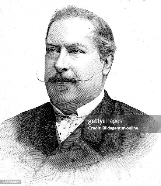 Dom LuÕs, 31 October 1838 - 19 October 1889, was a member of the House of Braganza, and King of Portugal and the Algarves, hictorical illustration...