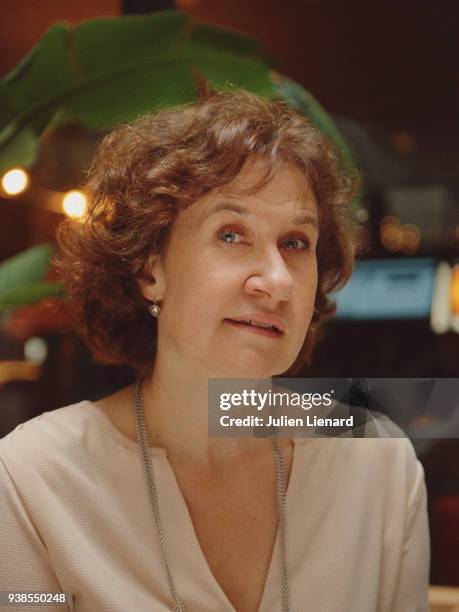 Actress Anne Le Ny is photographed for Self Assignment on January 2018 in Paris, France.