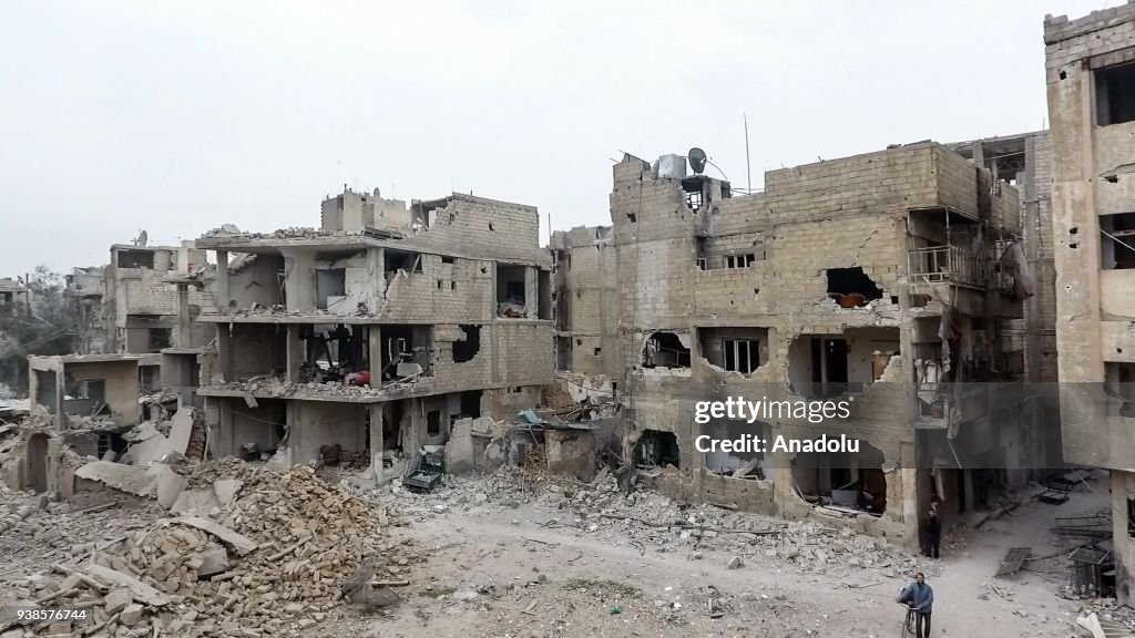 Syria's besieged Arbin town of Eastern Ghouta