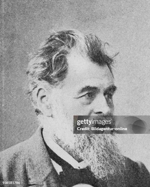 August Ganghofer, since 1887 Knight of Ganghofer, April 23, 1827 in Diessen am Ammersee - March 29, 1900 in Muenchen was an important German forestry...