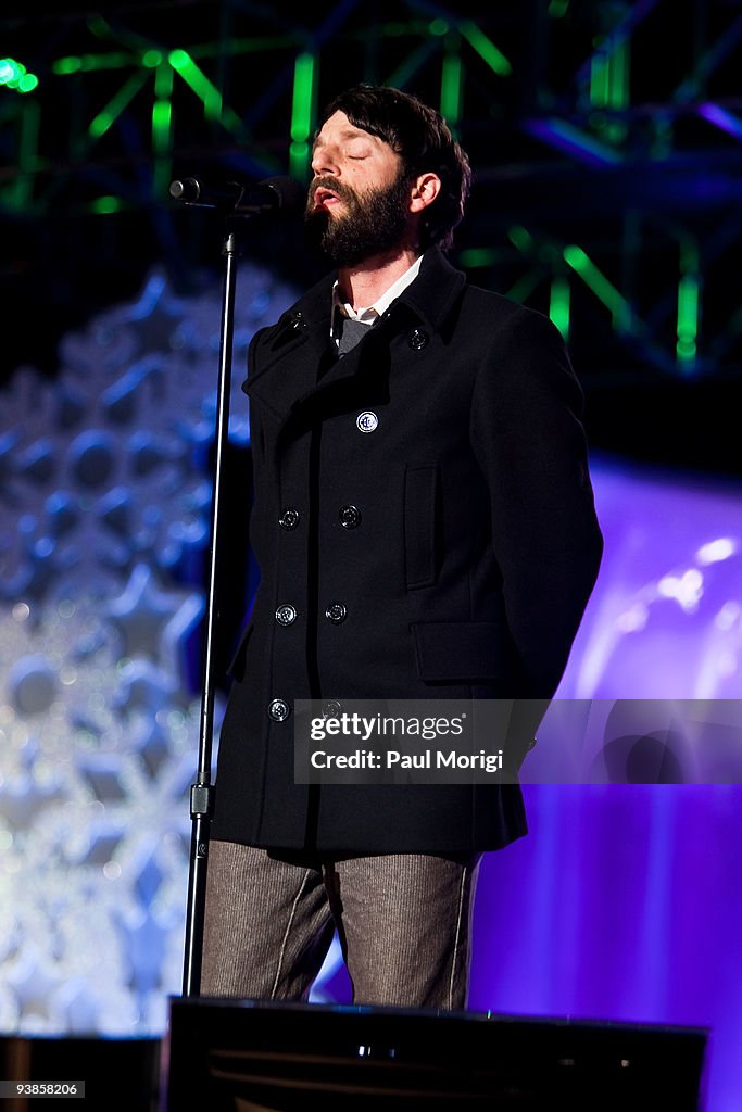 2009 National Christmas Tree Lighting Ceremony In Washington DC