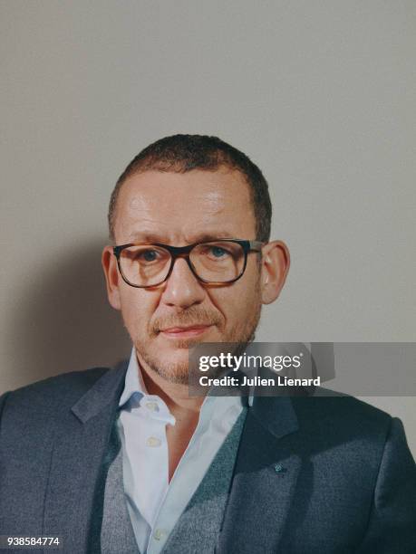 Actor Dany Boon is photographed for Self Assignment on February 2018 in Paris, France.