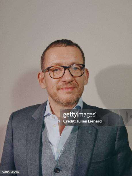 Actor Dany Boon is photographed for Self Assignment on February 2018 in Paris, France.