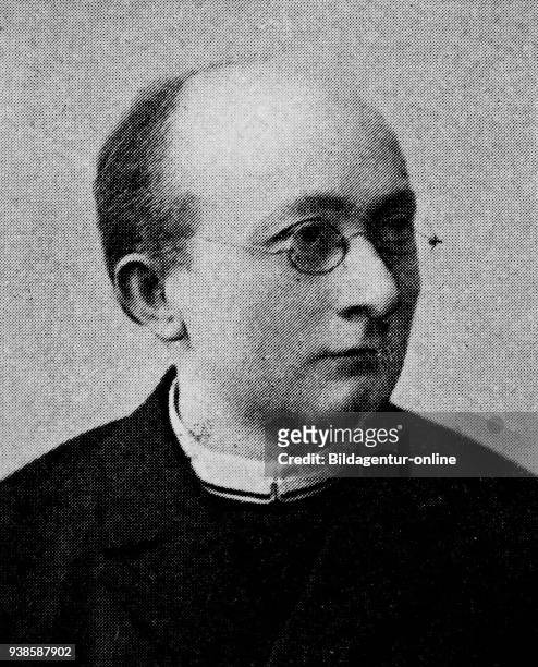 Laurenz Muellner, 1848-1911, ein oesterreichischer Philosoph, Theologe, Dekan und Rektor an der Katholisch-Theologischen Fakultaet der Universitaet...