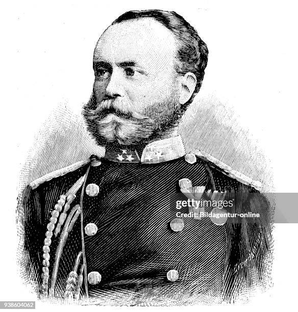 Military people in the Franco-Prussian War 1870 - 1871, Count Ferdinand von Zeppelin, Ferdinand Adolf Heinrich August Graf von Zeppelin, 8 July 1838...