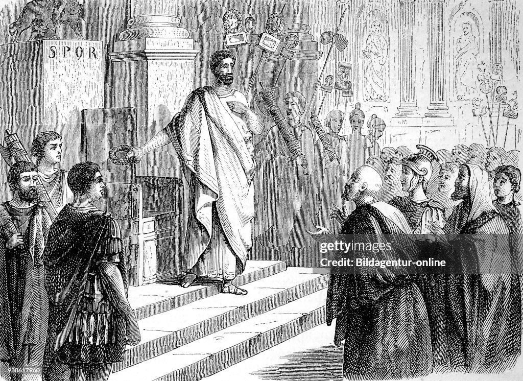 Abdication of Lucius Cornelius Sulla Felix