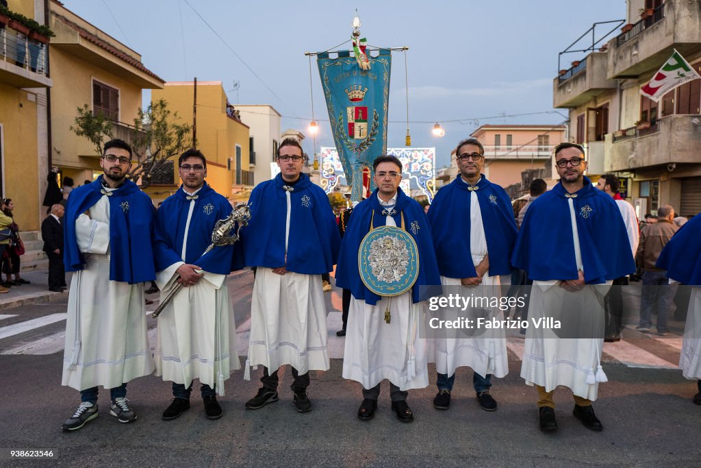 Holy Week in Ispica. Italy