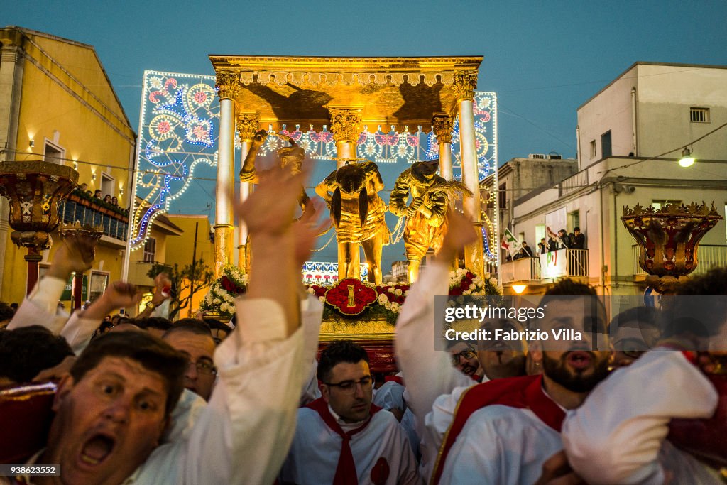 Holy Week in Ispica. Italy