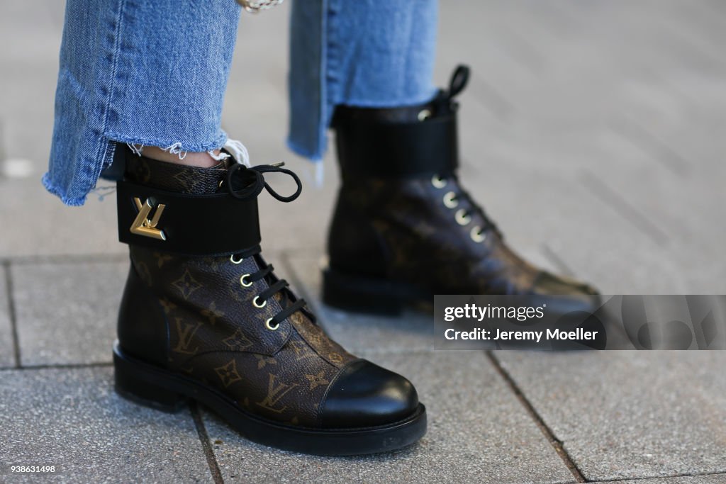 Street Style In Hamburg - January 8, 2018