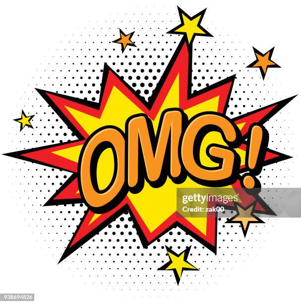 cartoon effects - omg stock illustrations