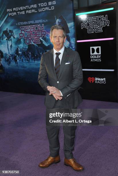 Actor Ben Mendelsohn arrives for the Premiere Of Warner Bros. Pictures' "Ready Player One" held at Dolby Theatre on March 26, 2018 in Hollywood,...