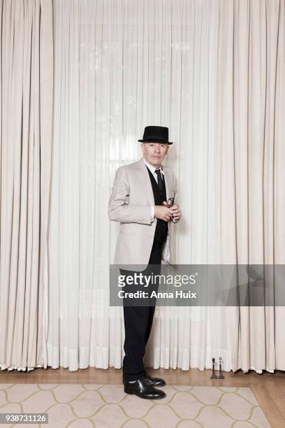 Film director Jacques Audiard is photographed for the Financial Times on October 16, 2015 in London, England.