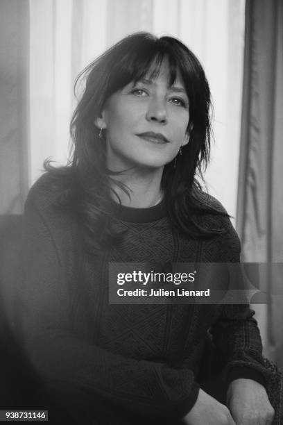 Actress Sophie Marceau is photographed for Self Assignment on February 2018 in Paris, France.