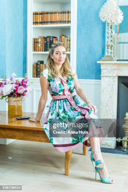 Entrepreneur, founder and CEO of Bumble and a co-founder of the dating app Tinder, Whitney Wolfe is photographed for the Sunday Times magazine on...