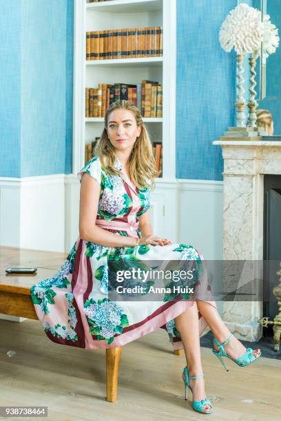 Entrepreneur, founder and CEO of Bumble and a co-founder of the dating app Tinder, Whitney Wolfe is photographed for the Sunday Times magazine on...