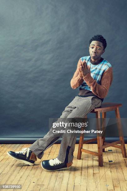 Actor Caleb McLaughlin is photographed on September 19, 2017 in Los Angeles, California.