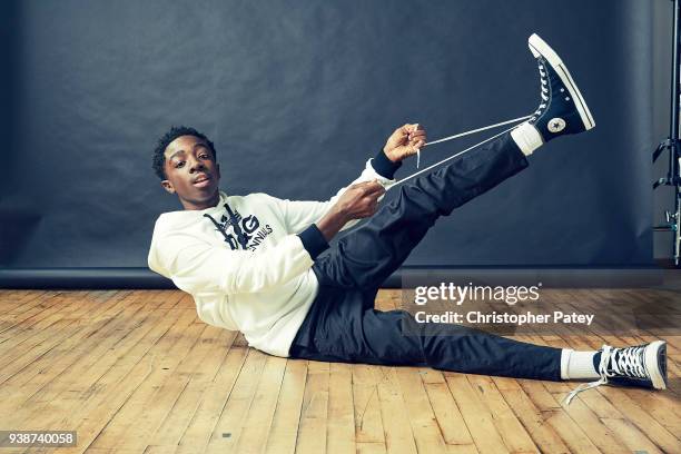 Actor Caleb McLaughlin is photographed on September 19, 2017 in Los Angeles, California.