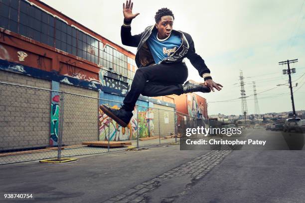 Actor Caleb McLaughlin is photographed on September 19, 2017 in Los Angeles, California.