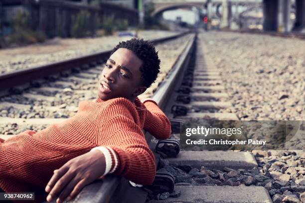 Actor Caleb McLaughlin is photographed on September 19, 2017 in Los Angeles, California.