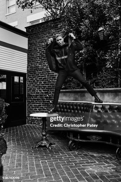 Actor Ray Fisher is photographed for The Hollywood Reporter on October 30, 2017 in Los Angeles, California.