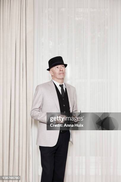 Film director Jacques Audiard is photographed for the Financial Times on October 16, 2015 in London, England.