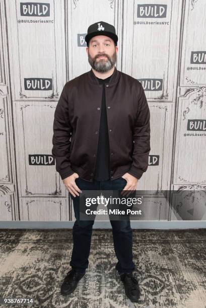 Tom Segura visits Build Series to discuss his second Netflix comedy special, 'Tom Segura: Disgraceful' at Build Studio on March 27, 2018 in New York...