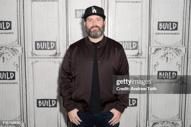 Tom Segura visits Build to discuss his Netflix comedy special 'Tom Segura: Disgraceful' at Build Studio on March 27, 2018 in New York City.