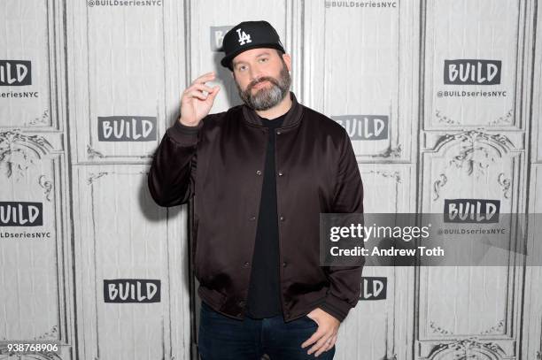 Tom Segura visits Build to discuss his Netflix comedy special 'Tom Segura: Disgraceful' at Build Studio on March 27, 2018 in New York City.