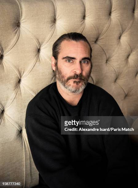 Actor Joaquin Phoenix is photographed for Paris Match on February 27, 2018 in London, England.