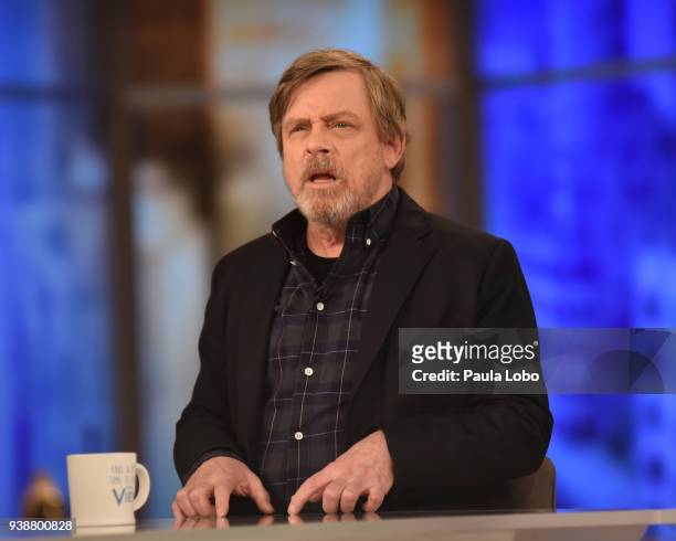 Mark Hamill is the guest, Tuesday, 3/27/18 on Walt Disney Television via Getty Images's "The View." "The View" airs Monday-Friday on the Walt Disney...