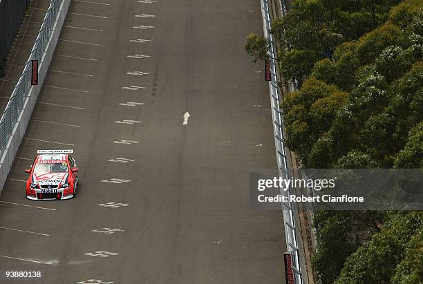 Will Davison drives the Holden Racing Team Holden during practice for the Sydney 500 Grand Finale, which is round 14 of the V8 Supercar Championship...