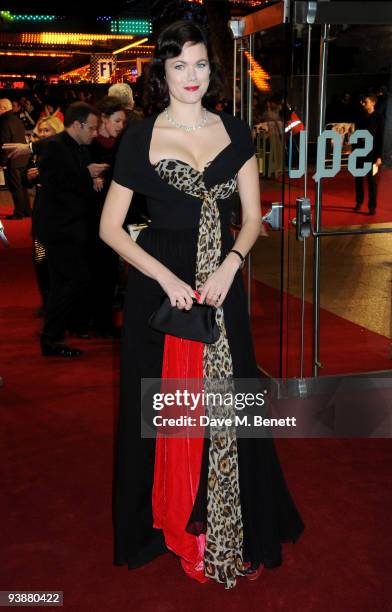 Jasmine Guinness attends the 'Nine' world film premiere at the Odeon Leicester Square on December 3, 2009 in London, England.