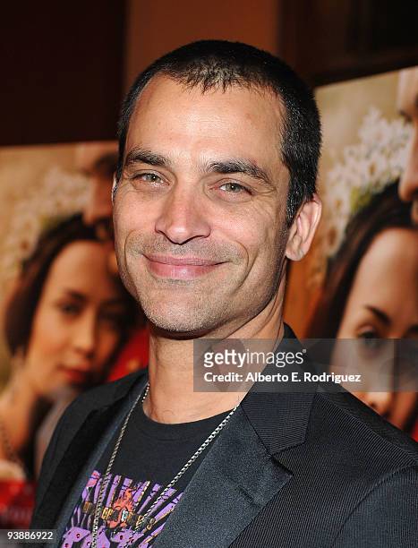 Actor Jonathan Schaech arrives at the U.S. Premiere of Apparition's "The Young Victoria" held at the Pacific Grove Theaters on December 3, 2009 in...